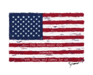 American Flag Art #31