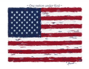 American Flag Art #54