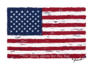 American Flag Art #72