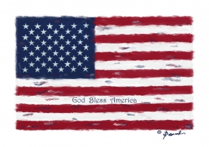 American Flag Art #73