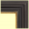 Distressed Black with Gold by Douglas Wodark